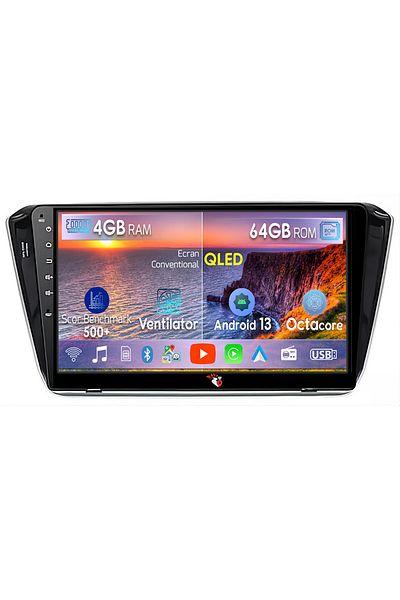 navi-it Navigatie dedicata Skoda Superb 3 ( 2015 - 2019 ), 4GB RAM 64GB ROM, Octacore, Android 13, Display Q