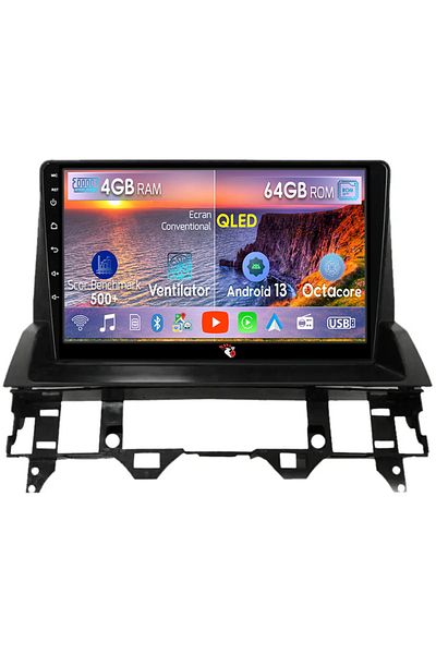 navi-it Navigatie dedicata Mazda 6 2002-2009, 4GB RAM 64GB ROM, Octacore, Android 13, Display QLED 9", DSP,
