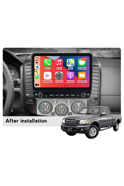 navi-it Navigatie dedicata Ranger 2006-2011 cu butoane rotative model 2024, 4 GB RAM 64 ROM, Quadcore, Andro