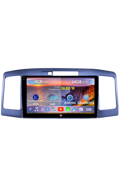 navi-it Dedicated navigation Toyota Allion Premio 2001-2007, 4GB RAM 64GB ROM, Octacore, Android 14, Display Q
