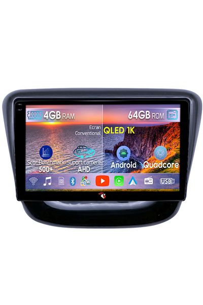 navi-it Navigatie dedicata Chevrolet Cavalier 2016, 4GB RAM 64GB ROM, Octacore, Android 14, Display QLED 1K