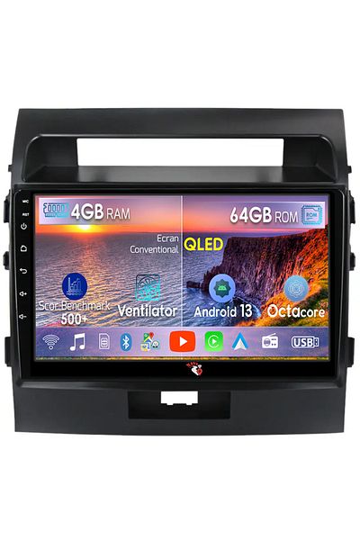 navi-it Navigatie dedicata Toyota Land Cruiser 200 2008-2015, 4GB RAM 64GB ROM, Octacore, Android 13, Displa