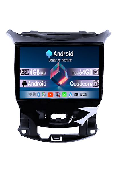 navi-it Dedicated navigation for Chevrolet Cruze 2017, 4GB RAM 64GB ROM, Octacore, Android 14, Display QLED 1K 9",