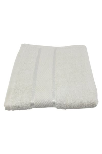 OEM Face Towel, 50x90 cm, 100% Cotton, 400 GSM, White