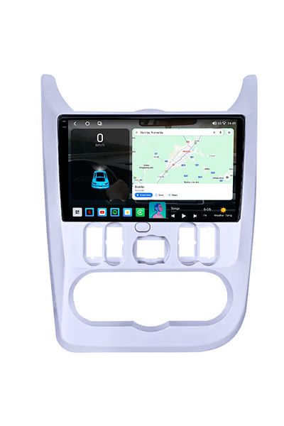 navi-it Navigatie dedicata Renault Logan 2009-2015, 4GB RAM 64GB ROM, Octacore, Android 14, Display QLED 1K