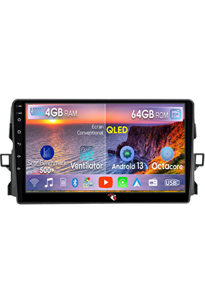 navi-it Navigatie dedicata Toyota Auris 2006-2011, 4GB RAM 64GB ROM, Octacore...