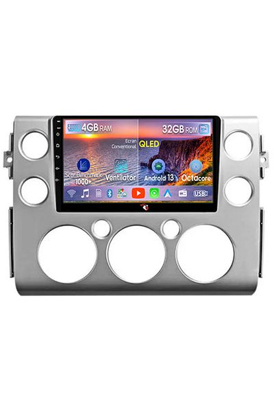 navi-it Navigatie dedicata Toyota FJ Cruiser J15 2006-2020, 4GB RAM 32GB ROM, Android 13, Display 9 " , Inte