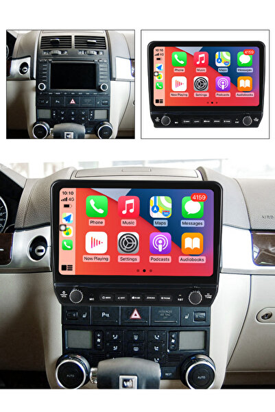 navi-it Navigatie dedicata Touareg 2003-2010 cu butoane rotative model 2024, 4 GB RAM 64 ROM, Quadcore, Andr