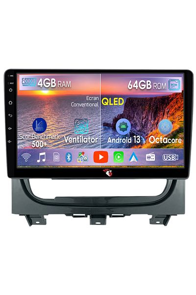 navi-it Navigatie dedicata Fiat Strada 2012-2015, 4GB RAM 64GB ROM, Octacore, Android 13, Display QLED 9", D