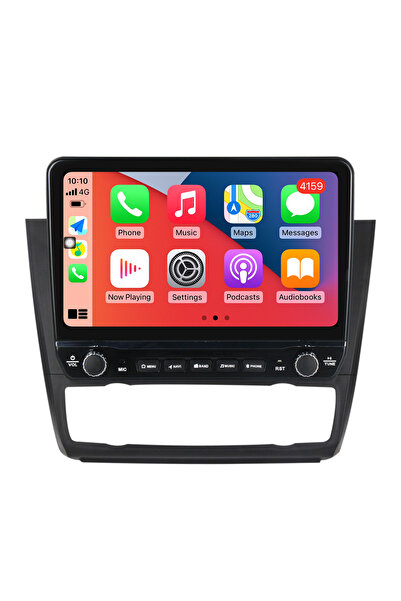 navi-it Navigatie dedicata Seria 1 2008-2012 (AB) cu butoane rotative model 2024, 4 GB RAM 64 ROM, Quadcore,