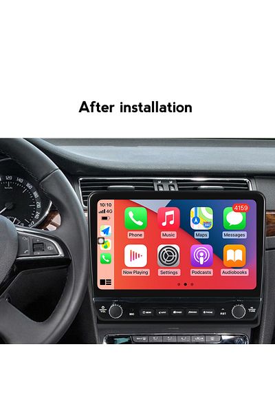 navi-it Dedicated navigation Superb 2008-2015 with rotary buttons model 2024, 4 GB RAM 64 ROM, Quadcore, Andro