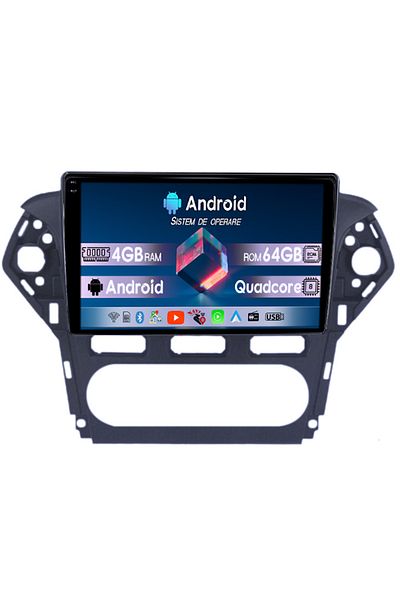 navi-it Navigatie dedicata Ford Mondeo 2010-2014, 4GB RAM 64GB ROM, Octacore, Android 14, Display QLED 1K 10