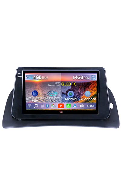 navi-it Navigatie dedicata Renault Kangoo 2015-2018, 4GB RAM 64GB ROM, Octacore, Android 14, Display QLED 1K