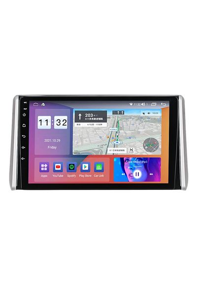 navi-it Dedicated navigation Toyota RAV4 2018-2020, 4 GB RAM 32 ROM, Android 13, QLED Display, 10", DSP, Carpl