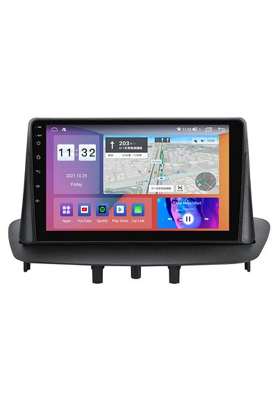 navi-it Navigatie dedicata Renault Megane 3 2008-2014, 4 GB RAM 32 ROM, Android 13, Display QLED, 9", DSP, C