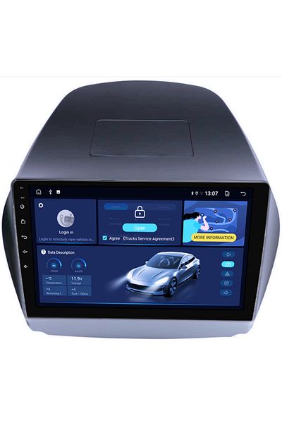 navi-it Navigatie dedicata Toyota Tucson IX35 2010, 4GB RAM 64GB ROM, Octacore, Android 14, Display QLED 1K
