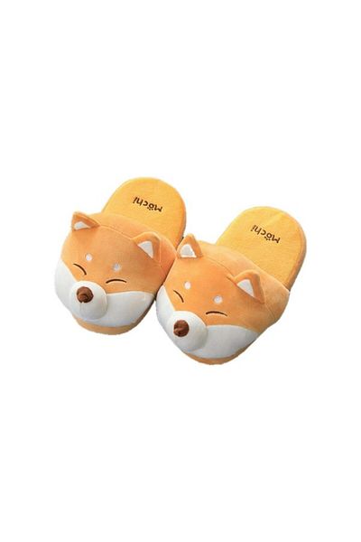zzz sleep good sleeping !!! Children's slippers, fox pattern, one size 35-39