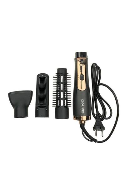 daling Aparat de coafat 3 in 1 cu aer cald, ioni negativi, 1400 w negru