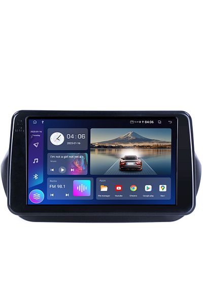 navi-it Navigatie dedicata Fiat Qubo 2008-2017,4GB RAM 64GB ROM, Octacore, Android 14, Display QLED 1K 9", D