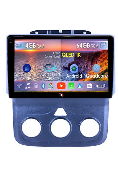 navi-it Navigatie dedicata Dodge RAM 2018, 4GB RAM 64GB ROM, Octacore, Android 14, Display QLED 1K 9", Carpl