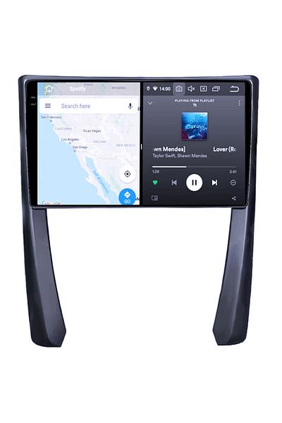 navi-it Navigatie dedicata Porsche 911, 4GB RAM 64GB ROM, Octacore, Android 14, Display QLED 1K 9", Carplay&