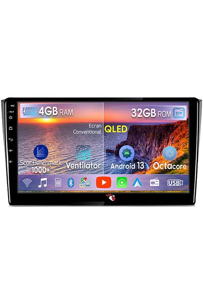 navi-it Navigatie dedicata Mazda CX-9 2006-2016, 4 GB RAM 32 ROM, Android 13, QLED, Display 10",DSP, Interne
