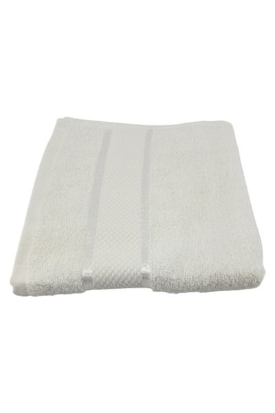 OEM Face Towel, 50x90 cm, 100% Cotton, 400 GSM, White