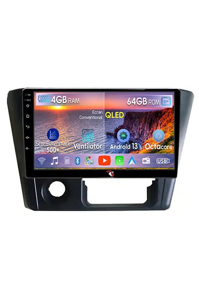 navi-it Navigatie dedicata Mitsubishi Lancer 2006, 4GB RAM 64GB ROM, Octacore, Android 13, Display QLED 9",