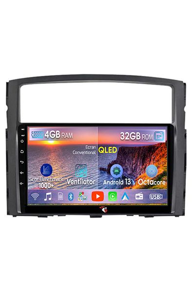 navi-it Navigatie dedicata Mitsubishi Pajero 2006-2014, 4GB RAM 32GB ROM, Android 13, Display 9 " , Internet