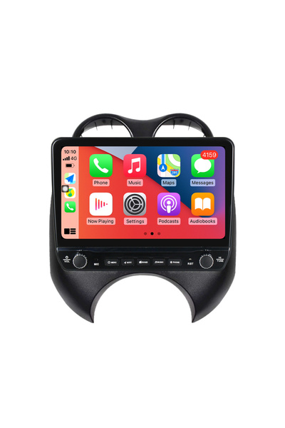 navi-it Navigatie dedicata March 2010-2013 & Micra 2010-2015 cu butoane rotative model 2024, 4 GB RAM 64 ROM
