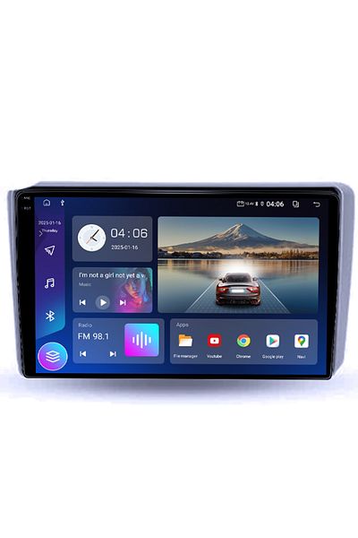 navi-it Navigatie dedicata Hyundai Getz 2004-2006, 4GB RAM 64GB ROM, Octacore, Display 9" QLED 1K, Carplay,