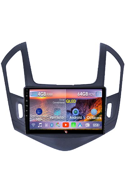 navi-it Navigatie dedicata Chevrolet Cruze 2012-2015, 4GB RAM 64GB ROM, Octacore, Android 13, Display QLED 9