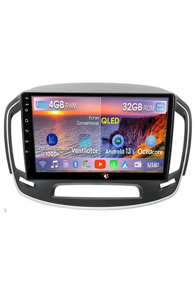 navi-it Navigatie dedicata Buick Regal 2014+, 4 GB RAM 32GB ROM, Android 13, Display QLED, 10", DSP, Carplay