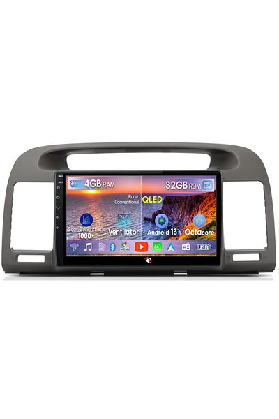 navi-it Dedicated navigation for Toyota Camry 5 (2001-2006), 9 Inch, 4GB RAM 32GB ROM, Octacore, QLED, DSP, RDS,