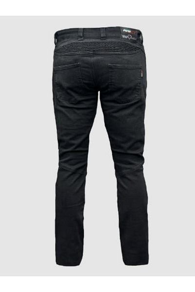 Forte GT 1092 Dangerous Protection Motorcycle Jeans Pants Size S Black