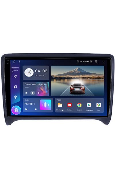 navi-it Navigatie dedicata Audi TT 2006-2015, Android 14, Wireless Carplay si Android auto 4GB RAM 64GB ROM,