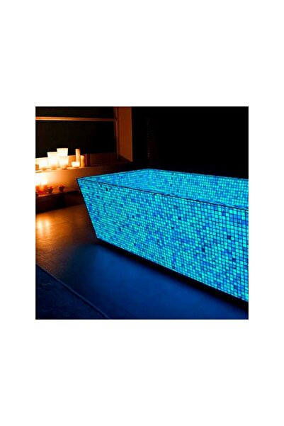 PROCART Phosphorescent mosaic that illuminates aqua, 30x30 cm, glow decoration