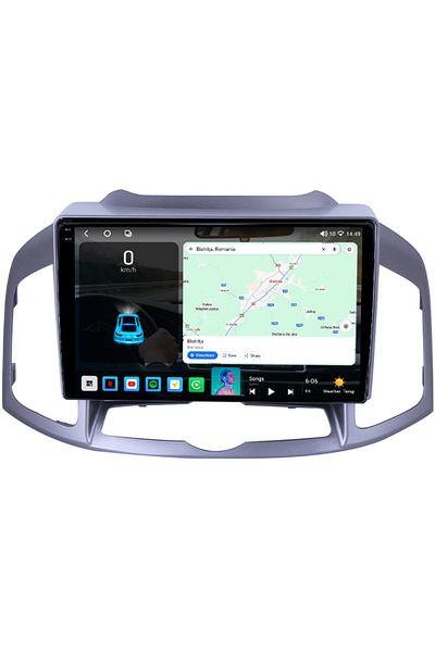 navi-it Dedicated navigation Chevrolet Captiva 2012-2017, 4GB RAM 64GB ROM, Octacore, Android 14, QLED Display