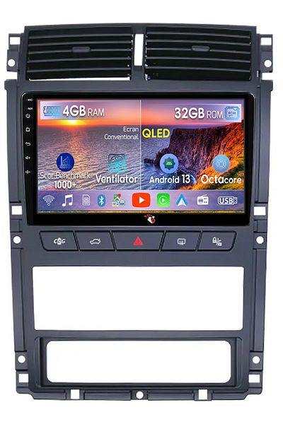 navi-it Navigatie dedicata Peugeot 405 2010-2019, 4GB RAM 32GB ROM, Android 13, Display 9 " , Internet ,Apli
