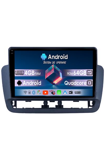 navi-it Navigatie dedicata Seat Ibiza 4 2014-2017, 4GB RAM 64GB ROM, Quad Core, Display 9" QLED 1K, Carplay,