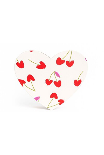 nukoo صندوق على شكل قلب منقوش بالكرز: احفظ حبك وسرك الحلو! 🍒 💖