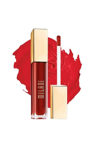 MILANI Amore Matte Lip Crème Fixation 33 - Long-Lasting Full Coverage Matte Liquid Lipstick 6g