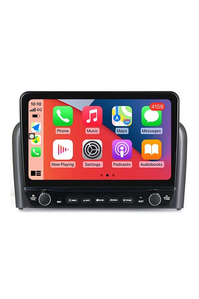 navi-it Dedicated navigation S80 1998-2006 with rotary buttons model 2024, 4 GB RAM 64 ROM, Quadcore, Android