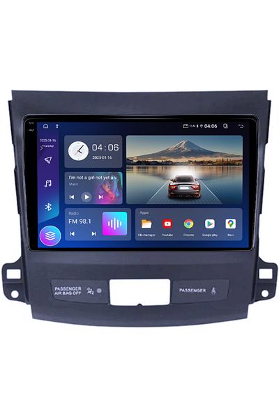navi-it Navigatie dedicata Mitsubishi Outlander 2006-2014, 4GB RAM 64GB ROM, Octacore, Display 9" QLED 1K, C