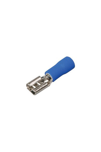 flores Set of 100 pieces Cable lugs, female, 2 x 250, blue
