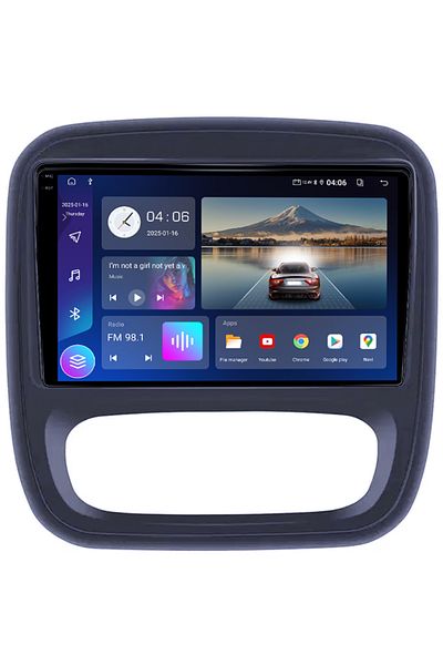 navi-it Navigatie dedicata Renault Captur, Trafic 3, 4GB RAM 64GB ROM, Octacore, Display 9" QLED 1K, Carplay