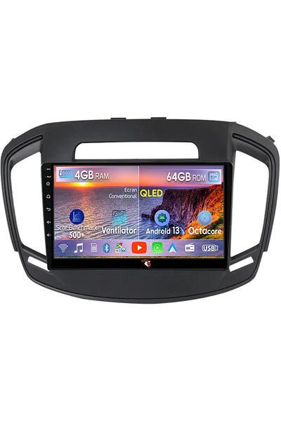 navi-it Navigatie dedicata Opel Insignia 2013-2017, 4GB RAM 64GB ROM, Octacore, Android 13, Display QLED 9",