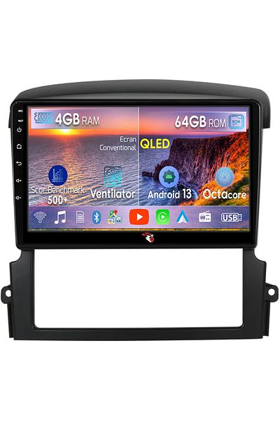 navi-it Navigatie dedicata Kia Sorento 2002-2011, 4GB RAM 64GB ROM, Octacore, Android 13, Display QLED 9", D