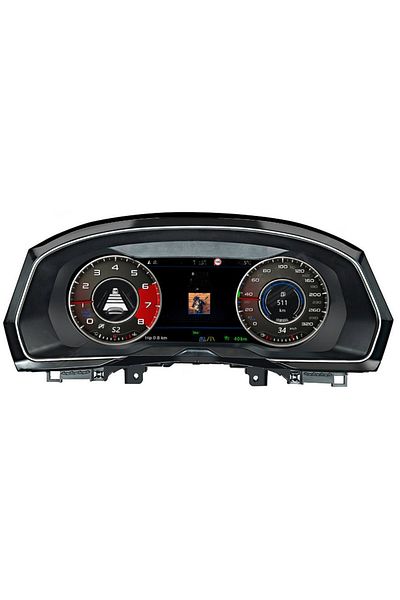 navi-it FULL HD digital electronic clocks VW Passat B8, 12.3 INCH, Resolution 1920*1080, Operating system