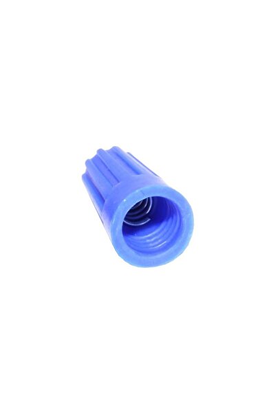 flores Set 100 buc Conector terminal rapid prin infiletare, pentru cablu, albastru, P2 x 2.5 mm
